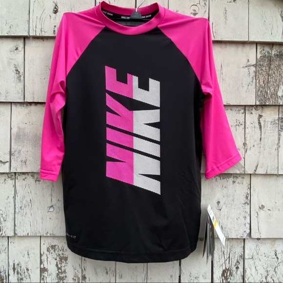 Nike Rift Hydroguard Swim Top UPF40+ - Picture 1 of 5